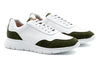 Madison Tumbled Glove Leather Trainer - Pine