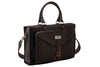 Rudyard Saddle Leather Martingale Brief - Chocolate