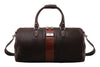 Rudyard Saddle Leather Polocrosse Duffel - Chocolate