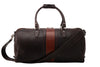 Rudyard Saddle Leather Polocrosse Duffel - Chocolate