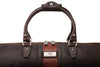 Rudyard Saddle Leather Polocrosse Duffel - Chocolate