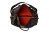 Rudyard Saddle Leather Polocrosse Duffel - Chocolate