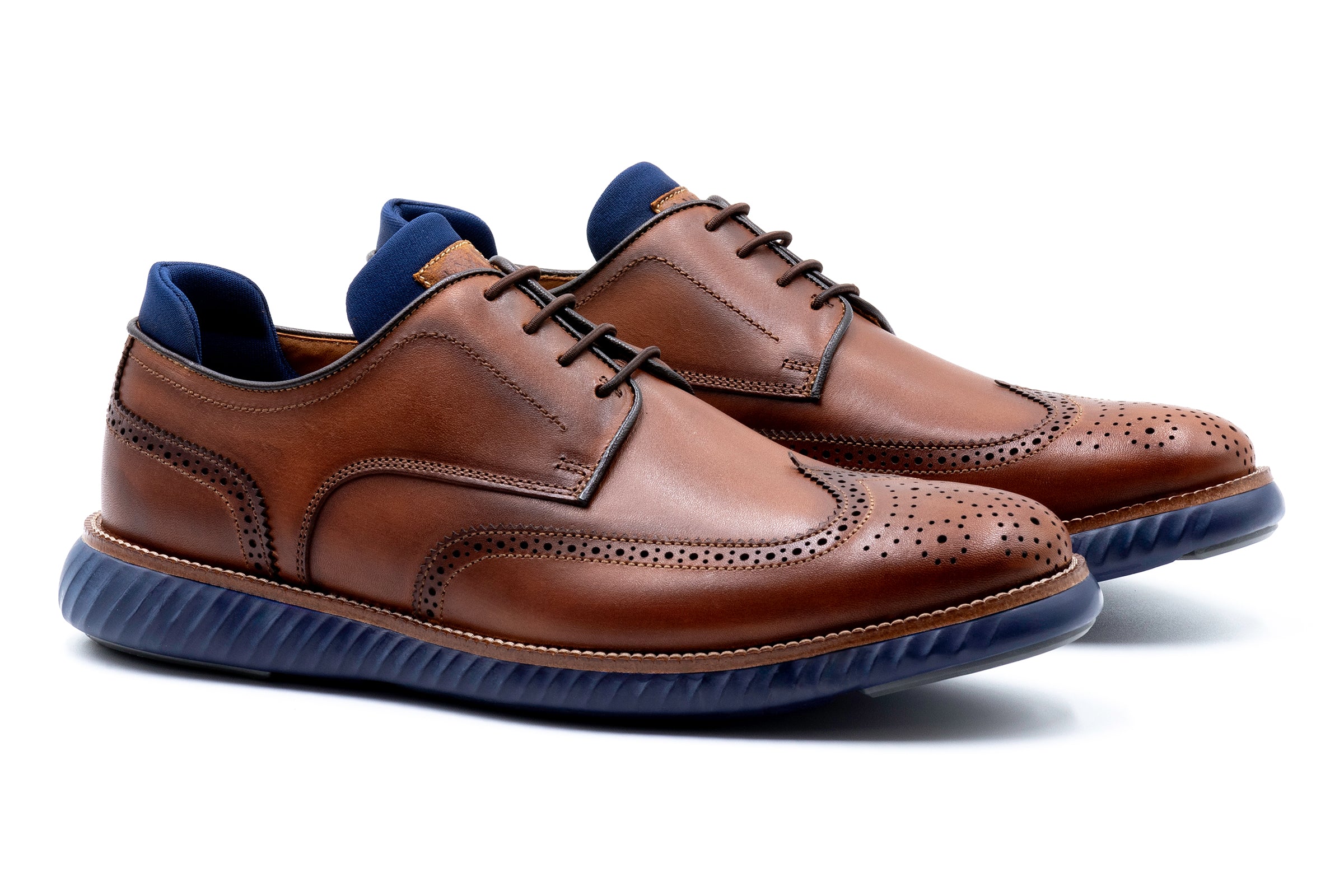 Countryaire Saddle Leather Wingtip - Cigar | Martin Dingman Countryaire Saddle Leather Wingtip - Cigar | Martin Dingman