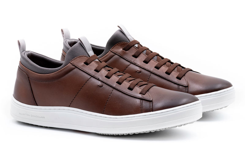 Cameron Sheepskin Sneakers - Whiskey