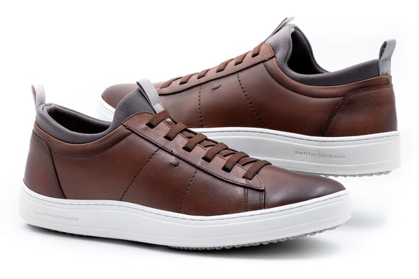 Cameron Sheepskin Sneakers - Whiskey