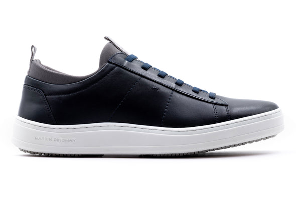 Cameron Sheepskin Sneakers - Navy