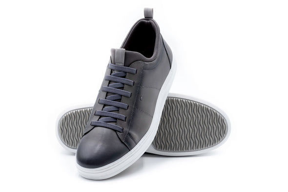 Cameron Sheepskin Sneakers - Slate