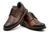 CountryAire Pebble Grain Cap Toe - Black Oak
