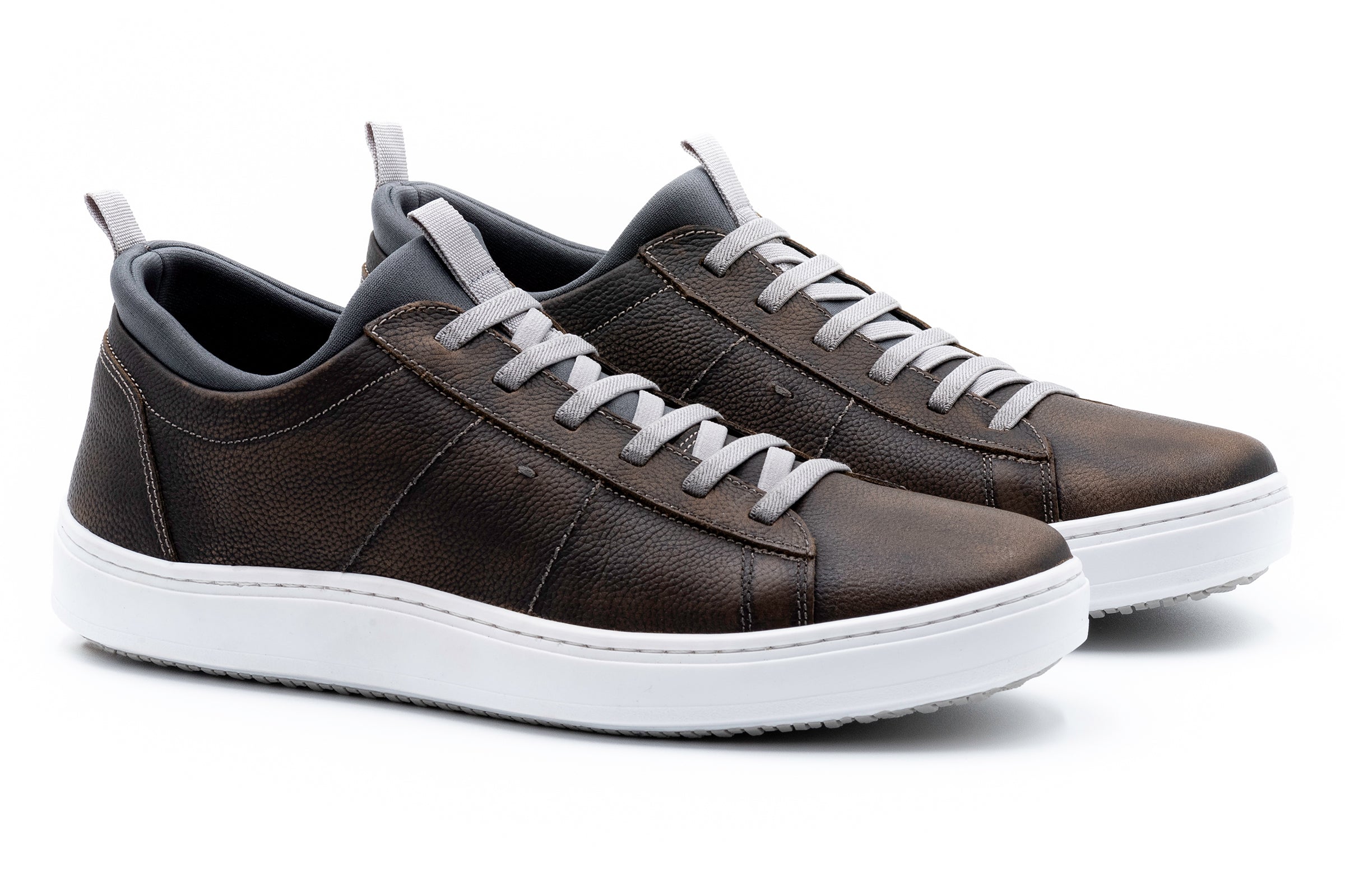 Cameron Pebble Grain Sneakers Old Clay Martin Dingman