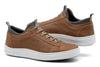 Cameron Pebble Grain Sneakers - Old Saddle