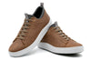 Cameron Pebble Grain Sneakers - Old Saddle