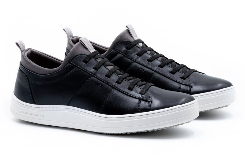 Cameron Sheepskin Sneakers - Black