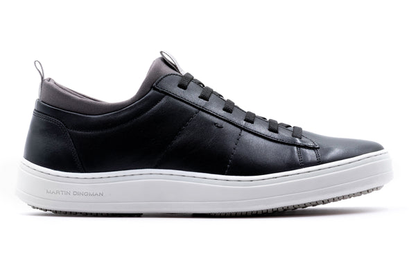Cameron Sheepskin Sneakers - Black