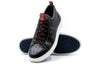 Cameron Oiled Saddle Leather Sneakers - Dark Chocolate