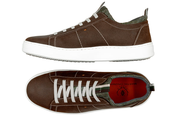 Cameron Nubuck Sneakers - Walnut