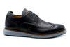 Countryaire Hand Stained Dress Calf Leather Wingtip - Black - Side