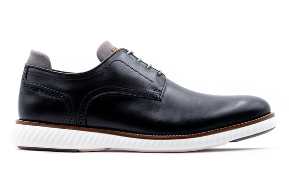 CountryAire Saddle Leather Plain Toe - Black
