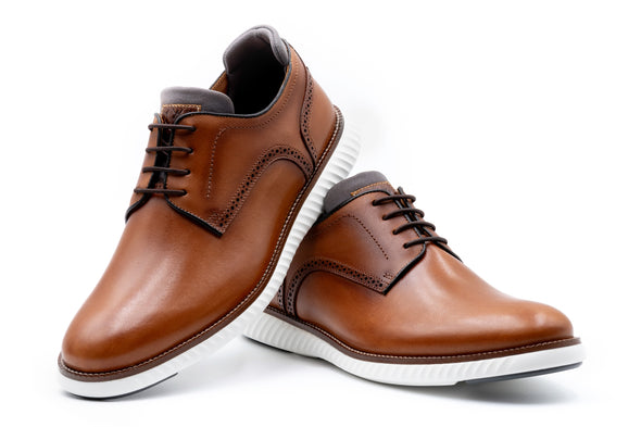 CountryAire Saddle Leather Plain Toe - Whiskey