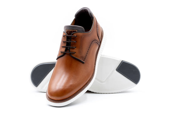 CountryAire Saddle Leather Plain Toe - Whiskey
