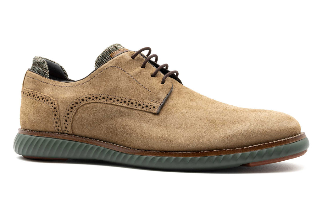 Countryaire Suede Plain Toe - Khaki