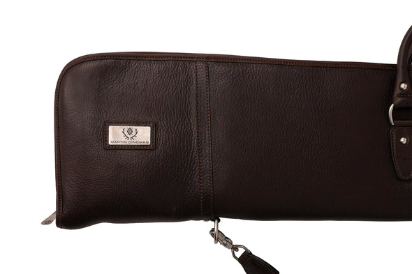 Rudyard Saddle Leather Sweet 16 Case - Chocolate