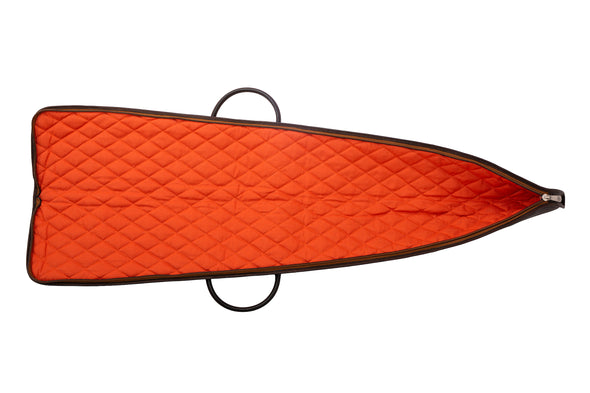 Rudyard Saddle Leather Sweet 16 Case - Chocolate