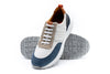 Dawson Glove Leather Sneakers - White/Marine