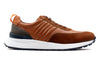 Dawson Saddle Leather Sneakers - Whiskey