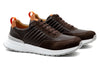 Dawson Glove Leather Sneakers - Walnut