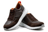 Dawson Glove Leather Sneakers - Walnut