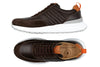 Dawson Glove Leather Sneakers - Walnut