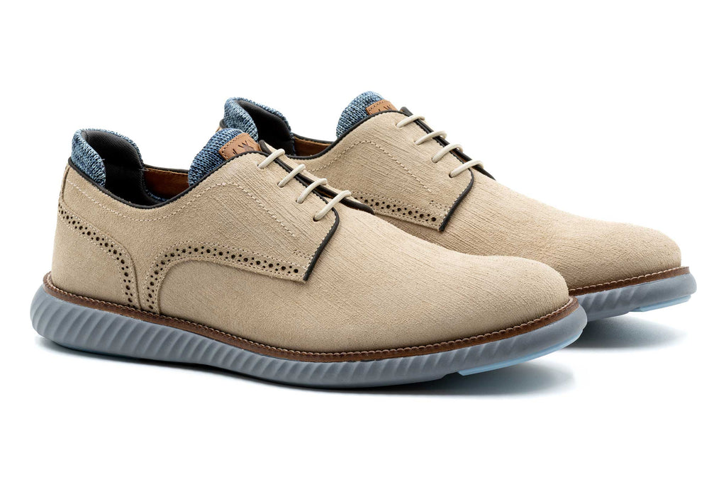 CountryAire Suede Plain Toe - Bone