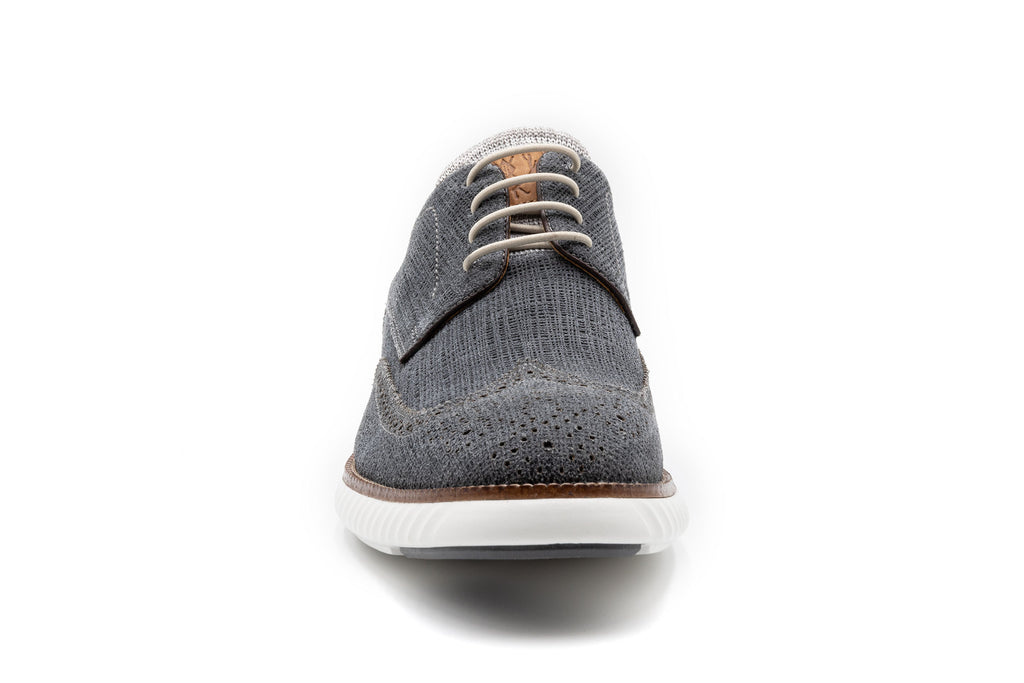 Countryaire Suede Wingtip - Blueberry