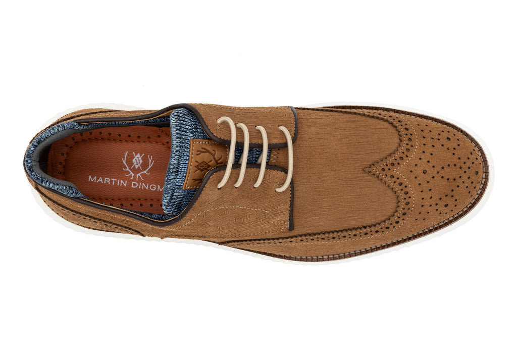Countryaire Suede Wingtip - French Roast