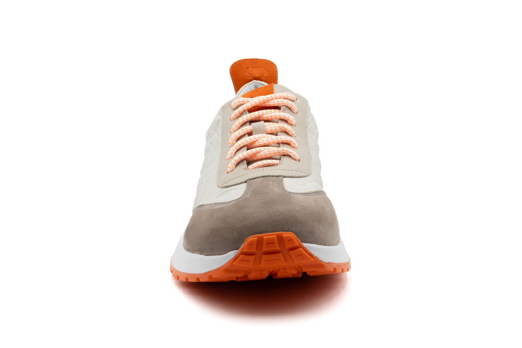 Marathon Lightweight Nylon Sneakers - Bone/Stone