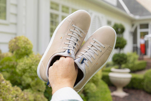Cameron Nubuck Sneakers - Putty