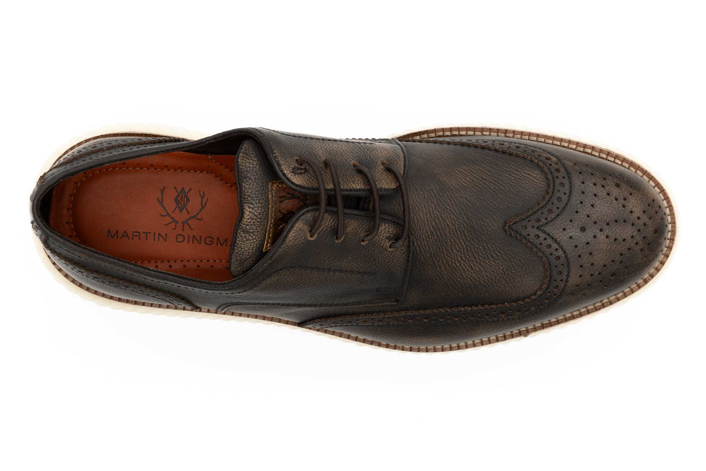 Countryaire Pebble Grain Wingtip - Old Clay