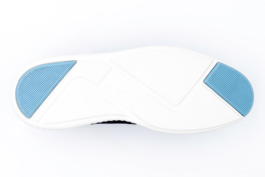 Countryaire Suede Wingtip - Navy