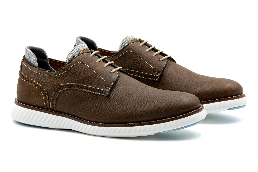CountryAire Nubuck Plain Toe - Bark