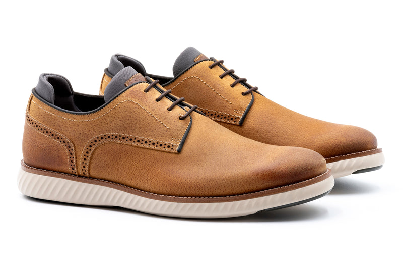 CountryAire Water Buffalo Plain Toe - Saddle