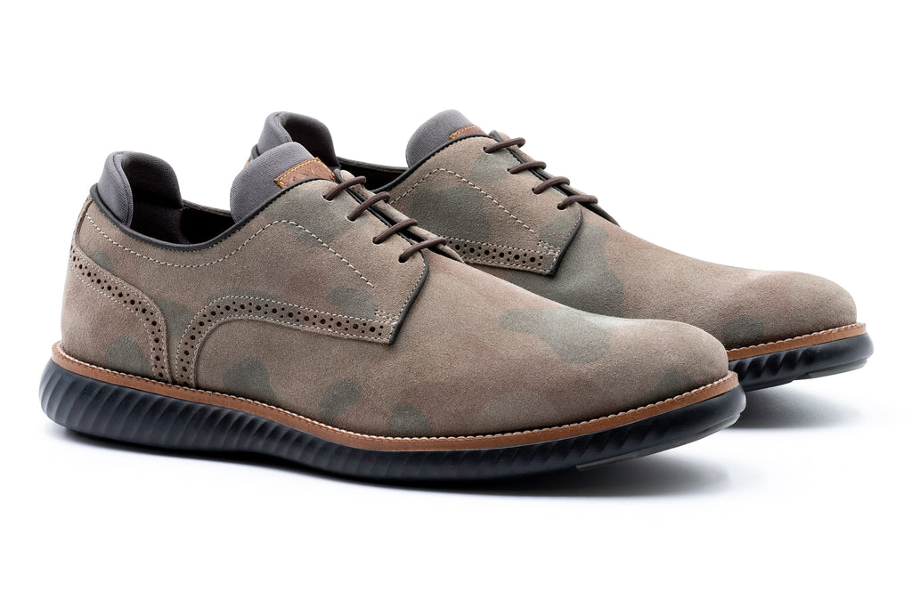 Countryaire Suede Plain Toe - Camo
