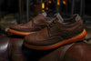 CountryAire Pebble Grain Wingtip - Walnut