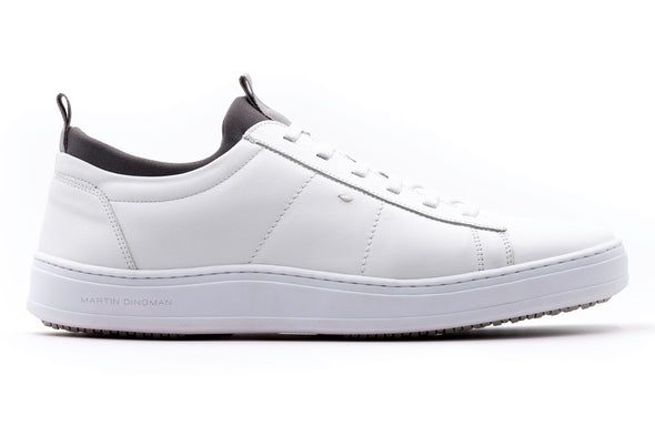 Cameron Sheepskin Sneakers - White
