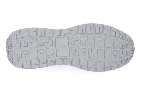 Dawson Glove Leather Sneakers - White/Marine