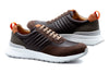 Dawson Glove Leather Sneakers - Chocolate