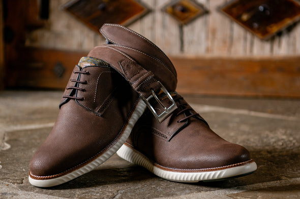 Royal Nubuck Belt - Walnut