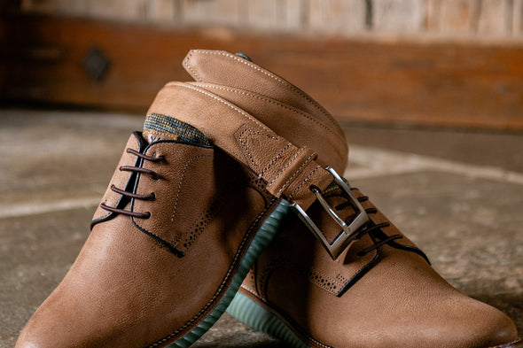 Royal Nubuck Belt - Camel