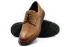 CountryAire Water Buffalo Leather Plain Toe - Saddle