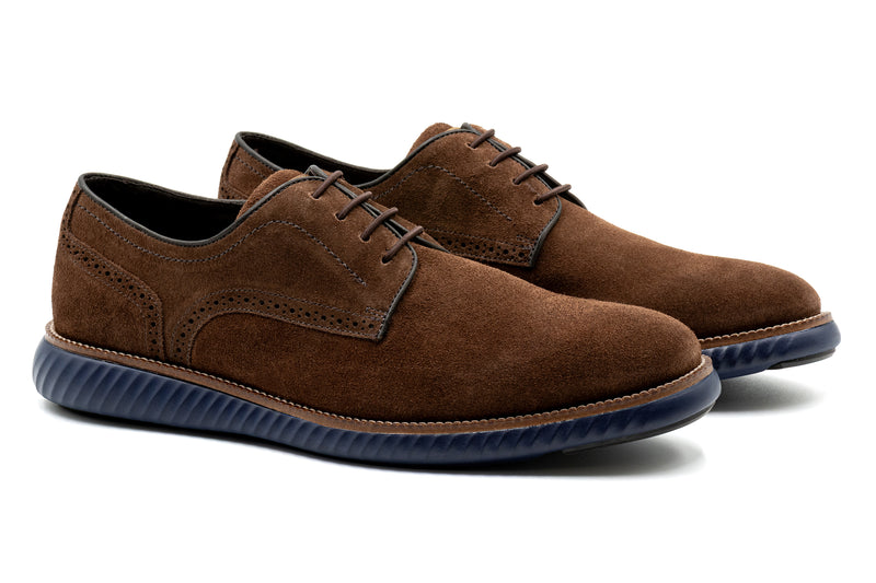 CountryAire Suede Plain Toe - Briar Brown