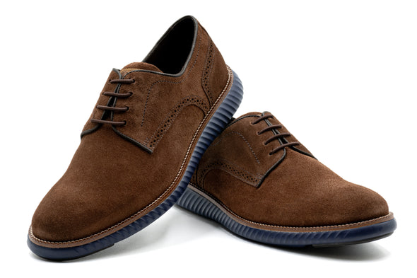CountryAire Suede Plain Toe - Briar Brown